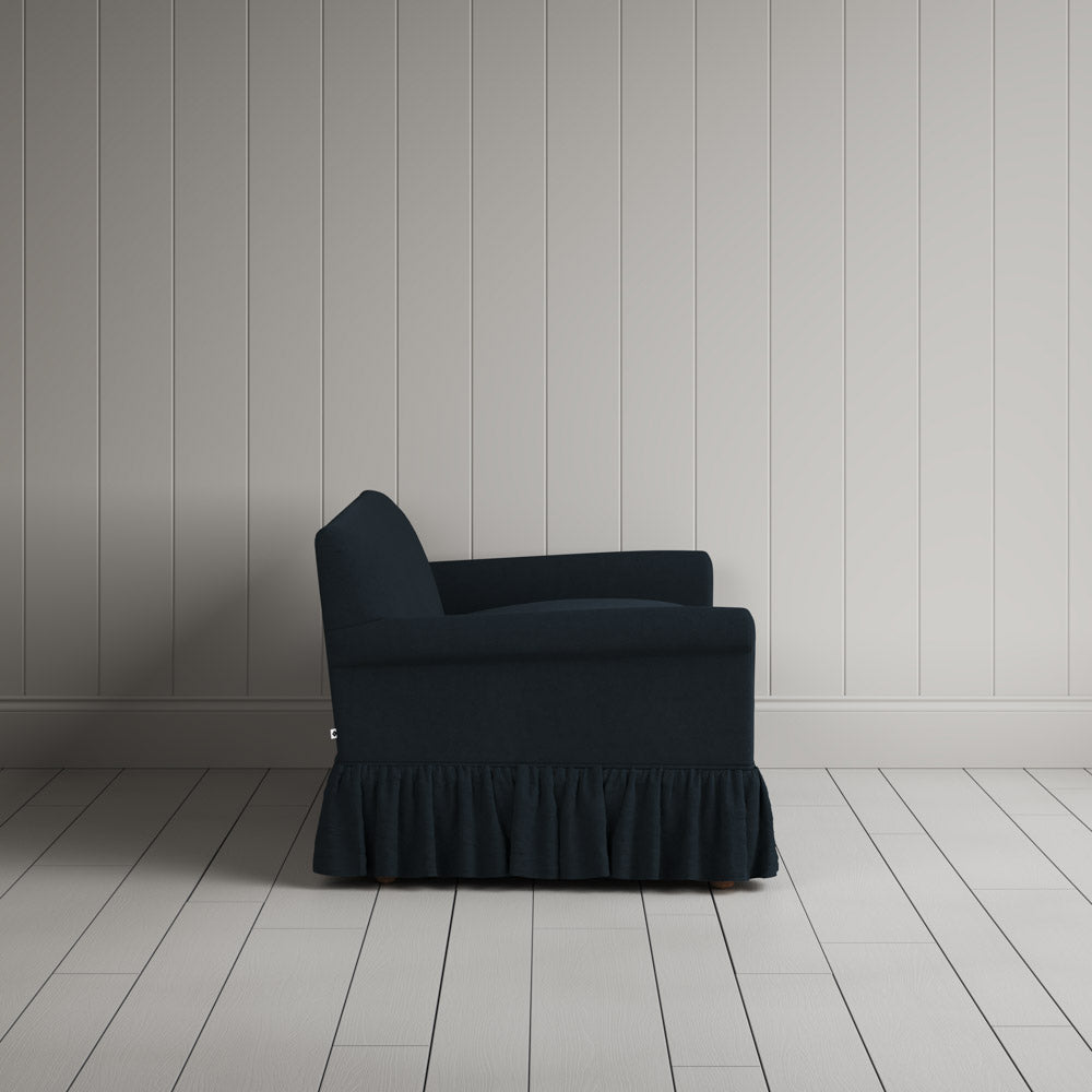 Curtain Call 2 Seater Sofa in Laidback Linen Midnight