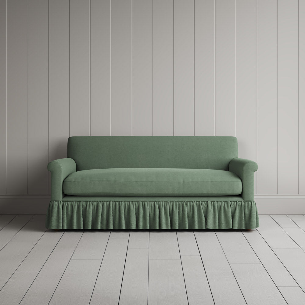 Curtain Call 2 Seater Sofa in Laidback Linen Moss