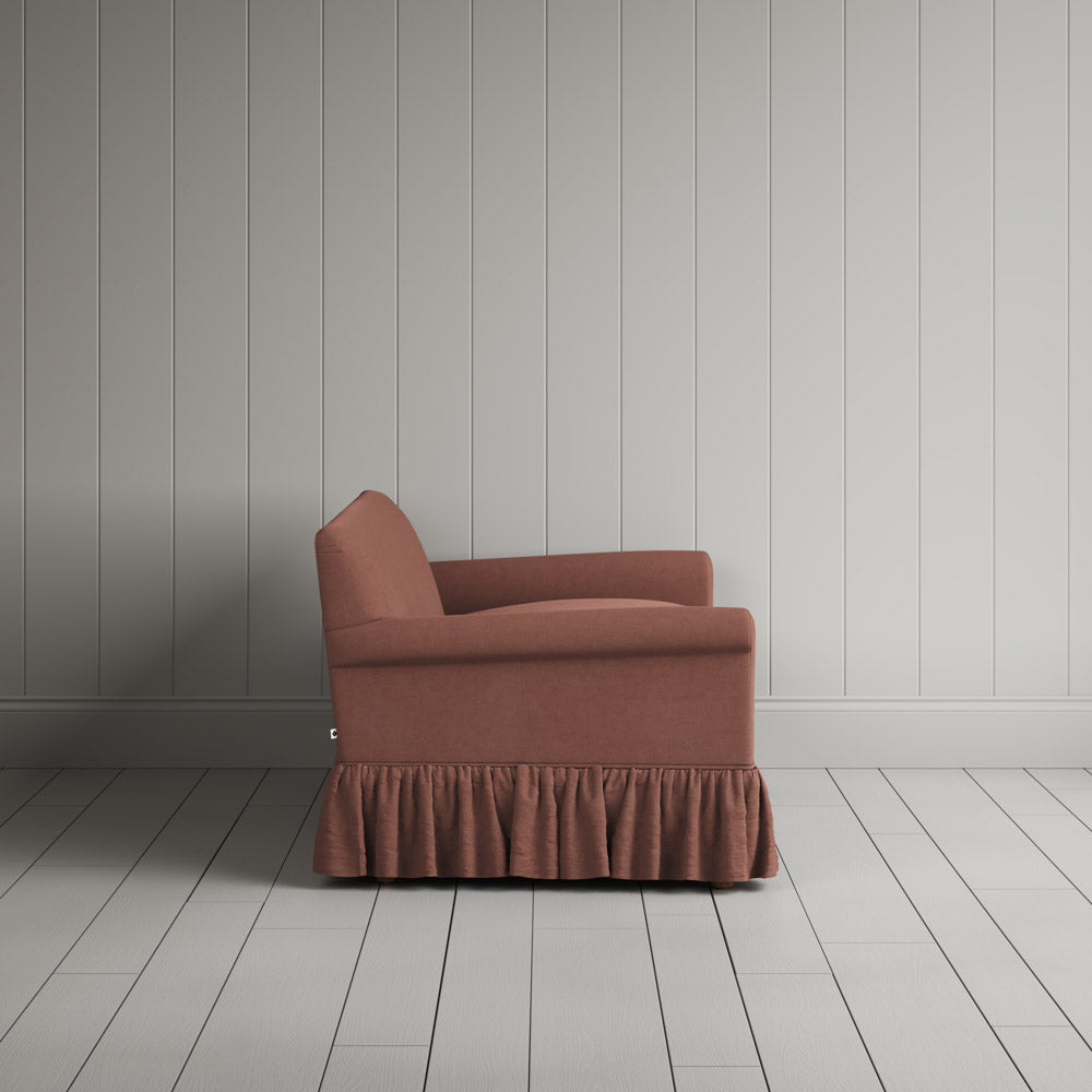 Curtain Call 2 Seater Sofa in Laidback Linen Sweet Briar