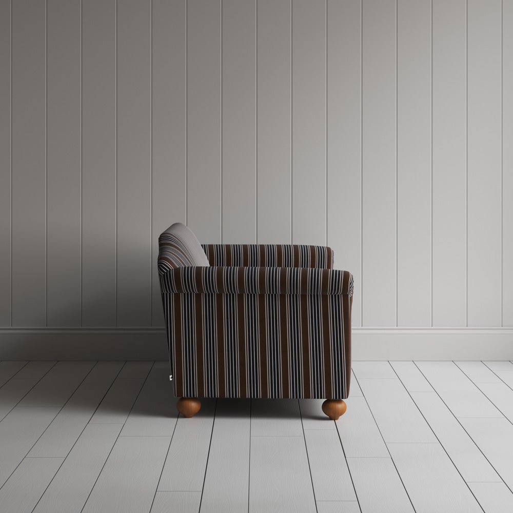 Dolittle 2 Seater Sofa in Regatta Cotton, Charcoal
