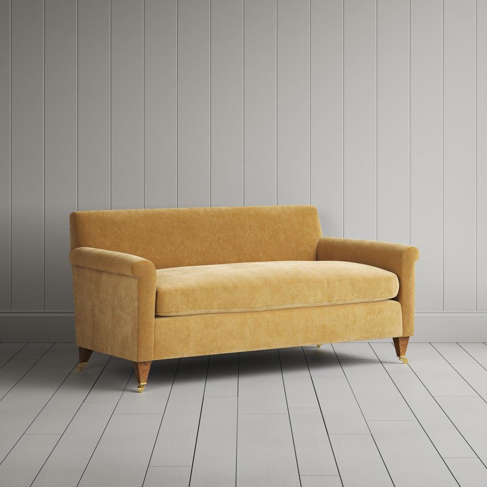 Idler 2 seater sofa in Classic Corduroy Wheat - NiX by Nicola Harding & Co.