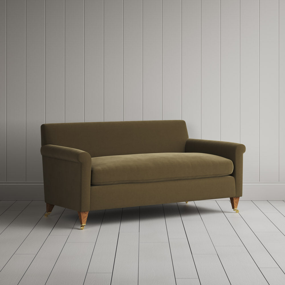 Idler 2 Seater Sofa in Intelligent Velvet Sepia