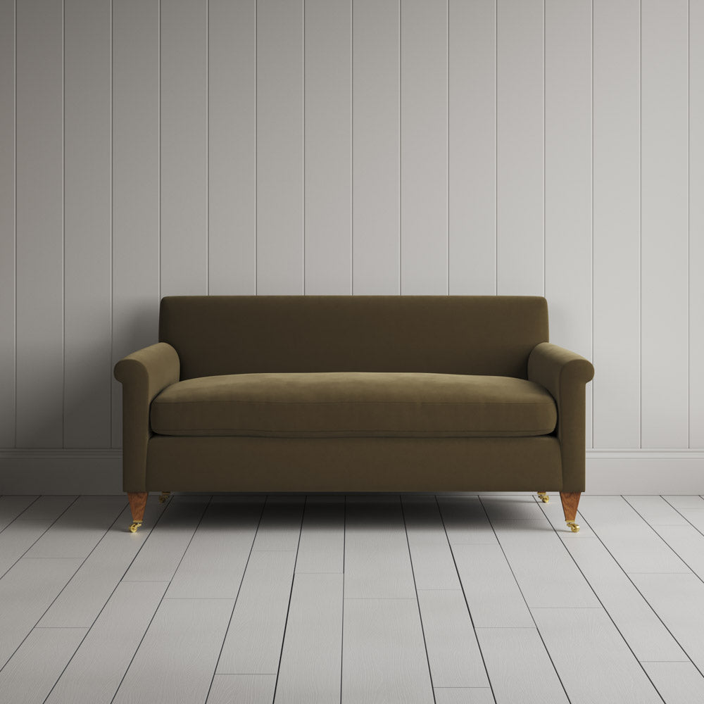 Idler 2 Seater Sofa in Intelligent Velvet Sepia