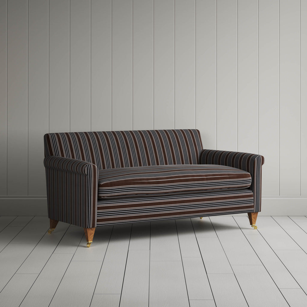 Idler 2 Seater Sofa in Regatta Cotton, Charcoal