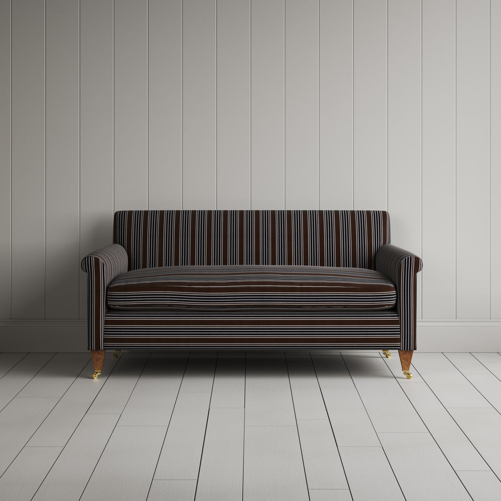 Idler 2 Seater Sofa in Regatta Cotton, Charcoal