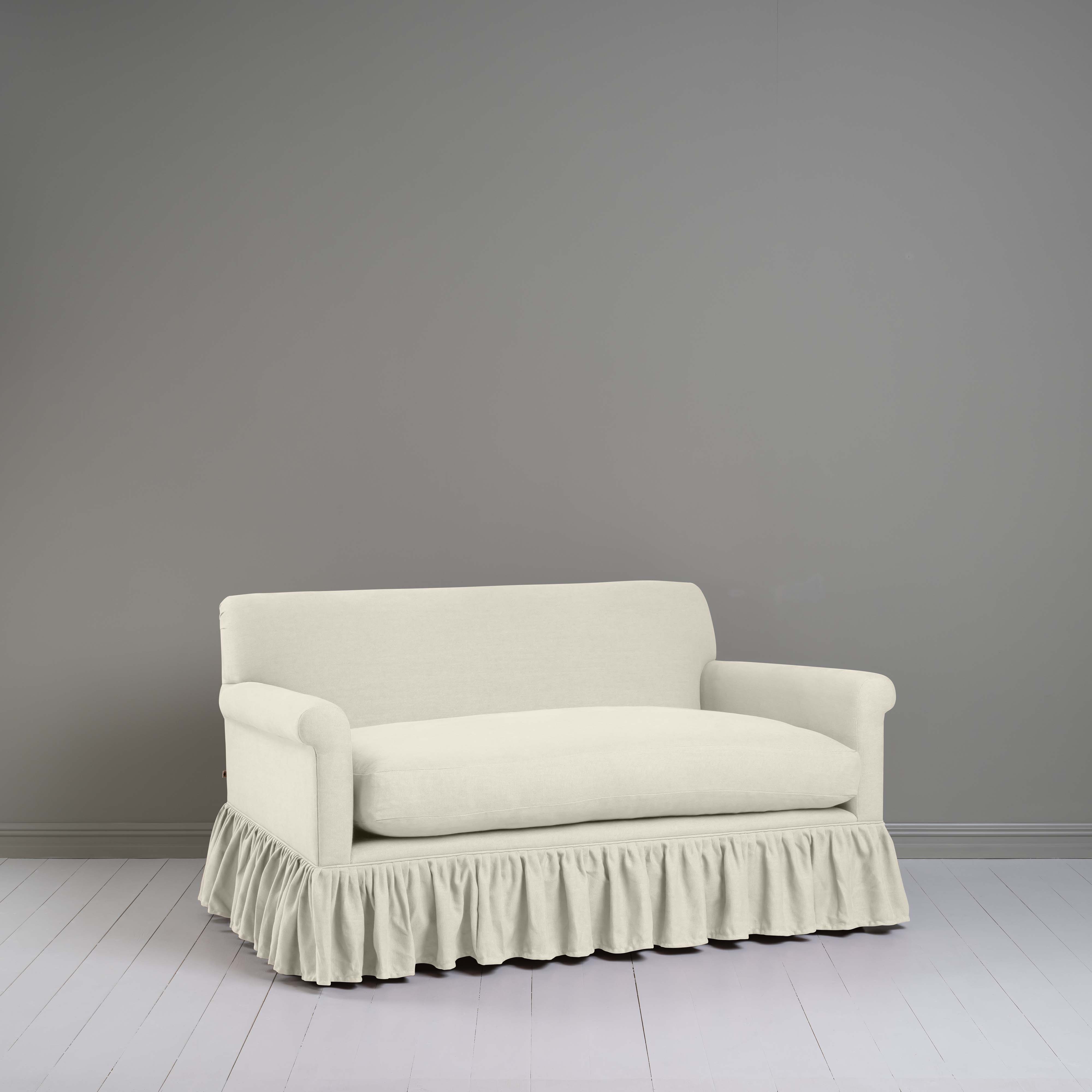 Curtain Call 2 Seater Sofa in Laidback Linen Dove - NiX