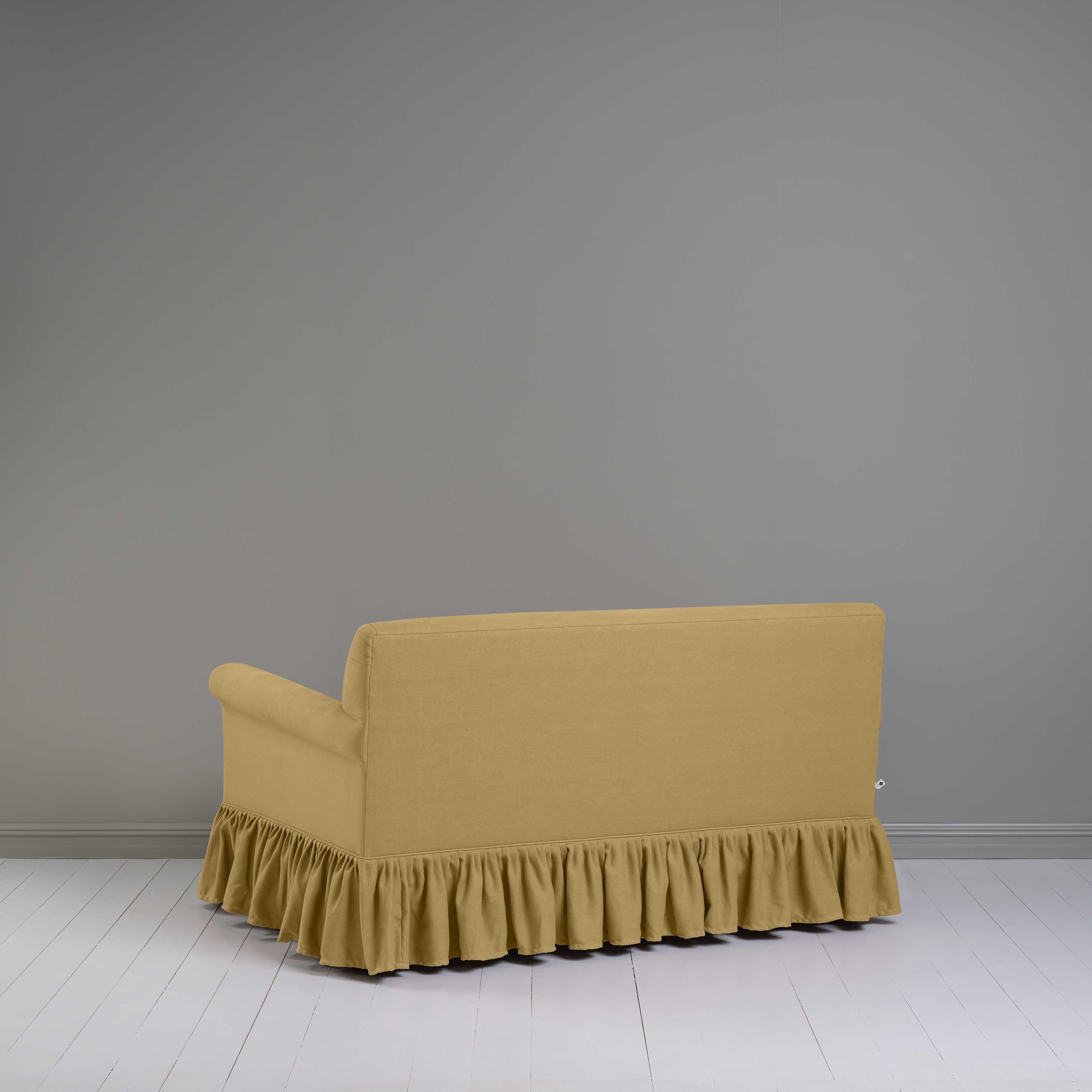  Curtain Call 2 Seater Sofa in Laidback Linen Ochre 