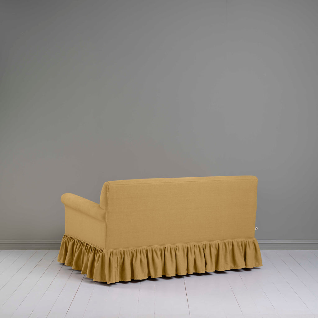  Curtain Call 2 Seater Sofa in Laidback Linen Ochre 