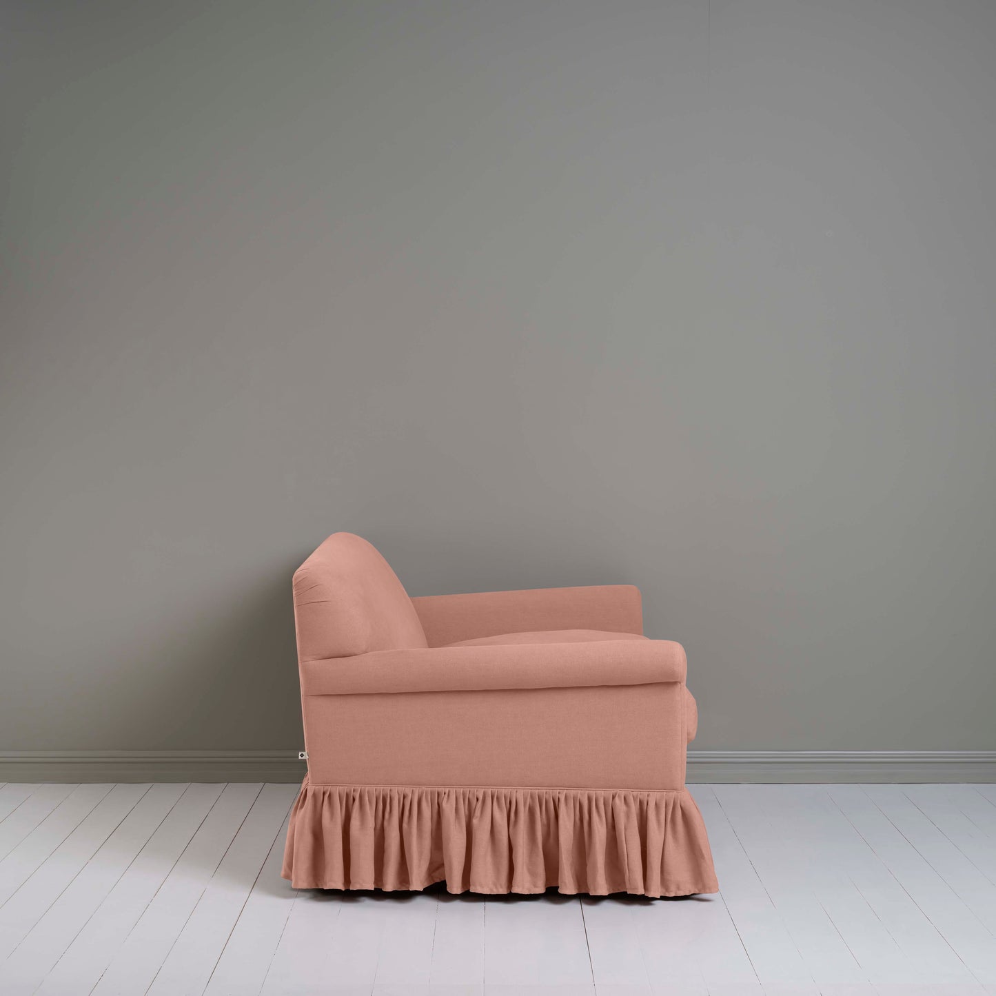 Curtain Call 2 Seater Sofa in Laidback Linen Roseberry - Nicola Harding