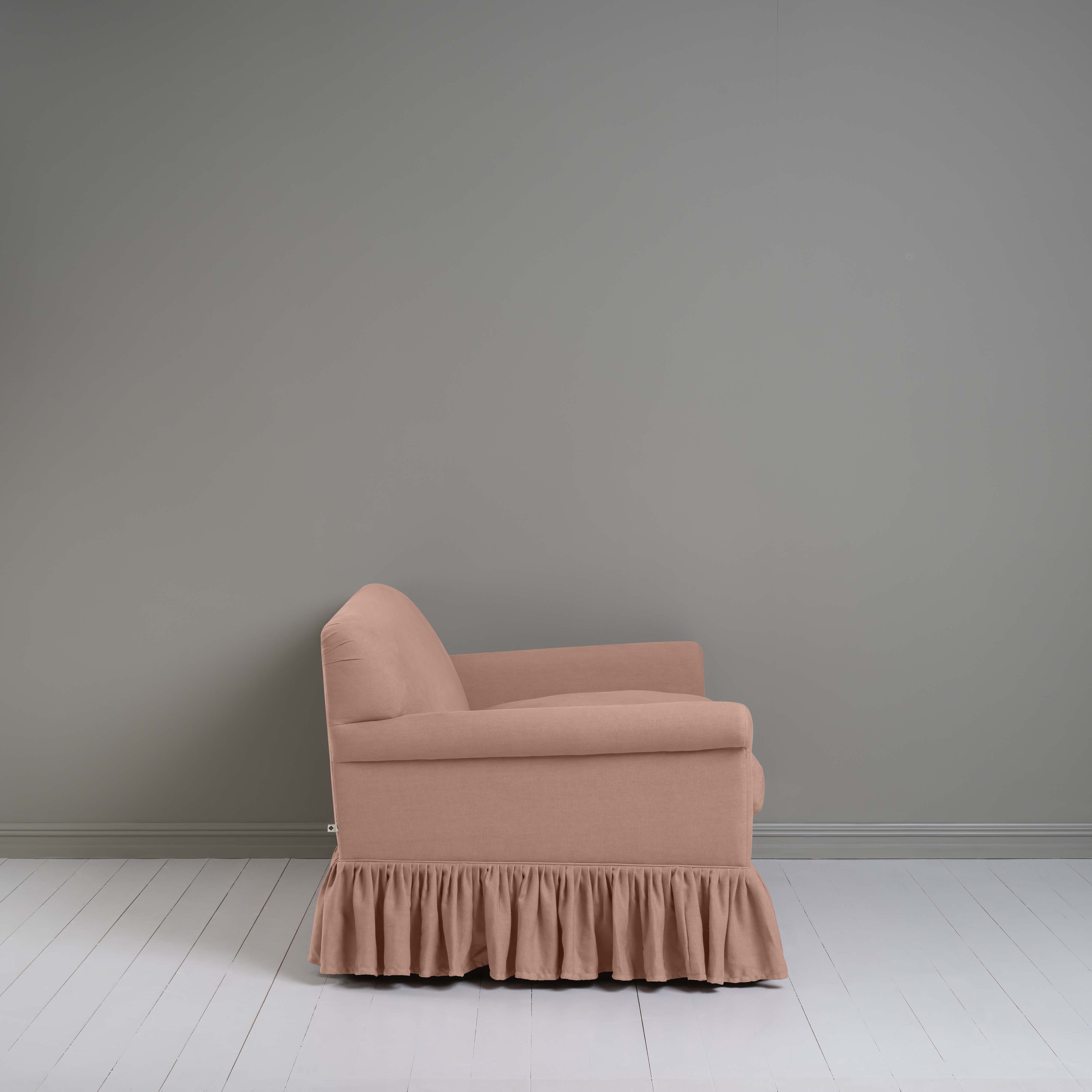 Curtain Call 2 Seater Sofa in Laidback Linen Roseberry - Nicola Harding