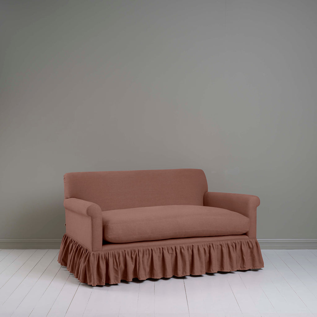 Curtain Call 2 Seater Sofa in Laidback Linen Sweet Briar - Nicola Harding
