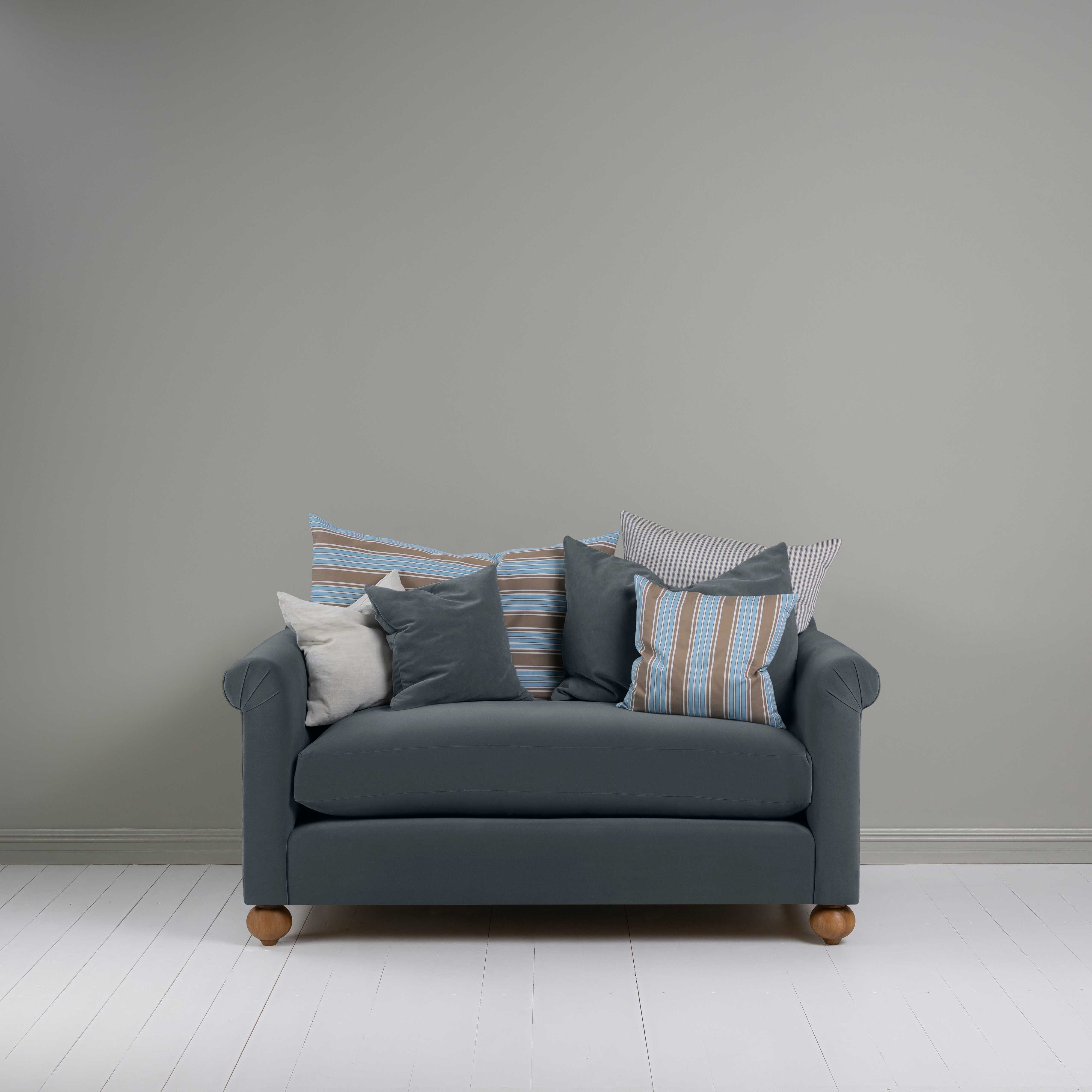  Dolittle 2 Seater Sofa in Intelligent Velvet Mercury 