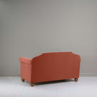 Dolittle 2-Seater Sofa in Intelligent Velvet Sienna, Back View - Nicola Harding