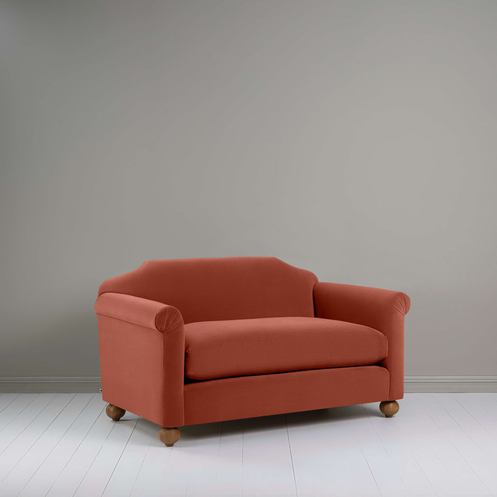 Dolittle 2-Seater Sofa in Intelligent Velvet Sienna - Nicola Harding