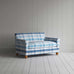 image of Idler 2 Seater Sofa in Checkmate Cotton, Blue