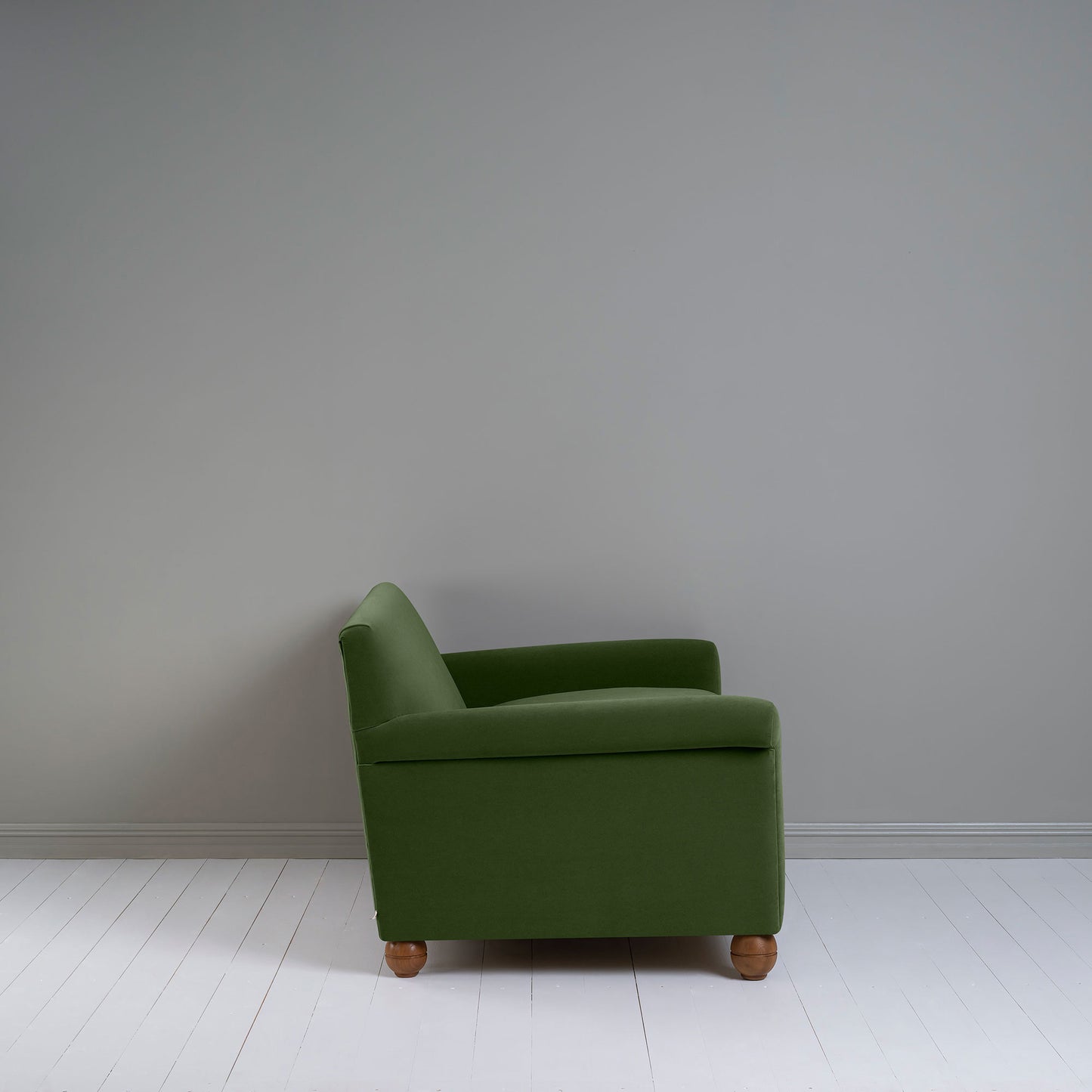 Idler 2 Seater Sofa in Intelligent Velvet Juniper