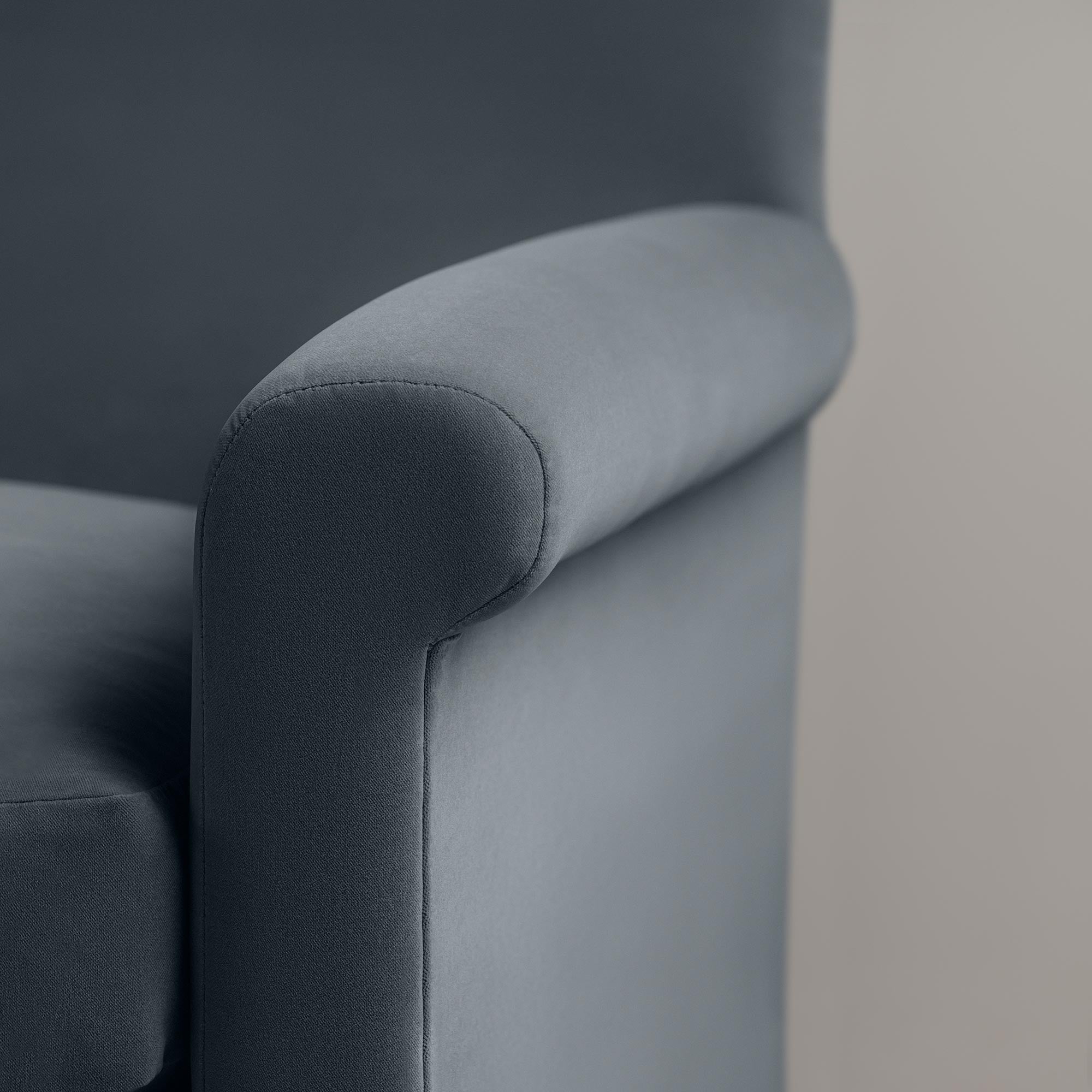  Idler 2 Seater Sofa in Intelligent Velvet Mercury 