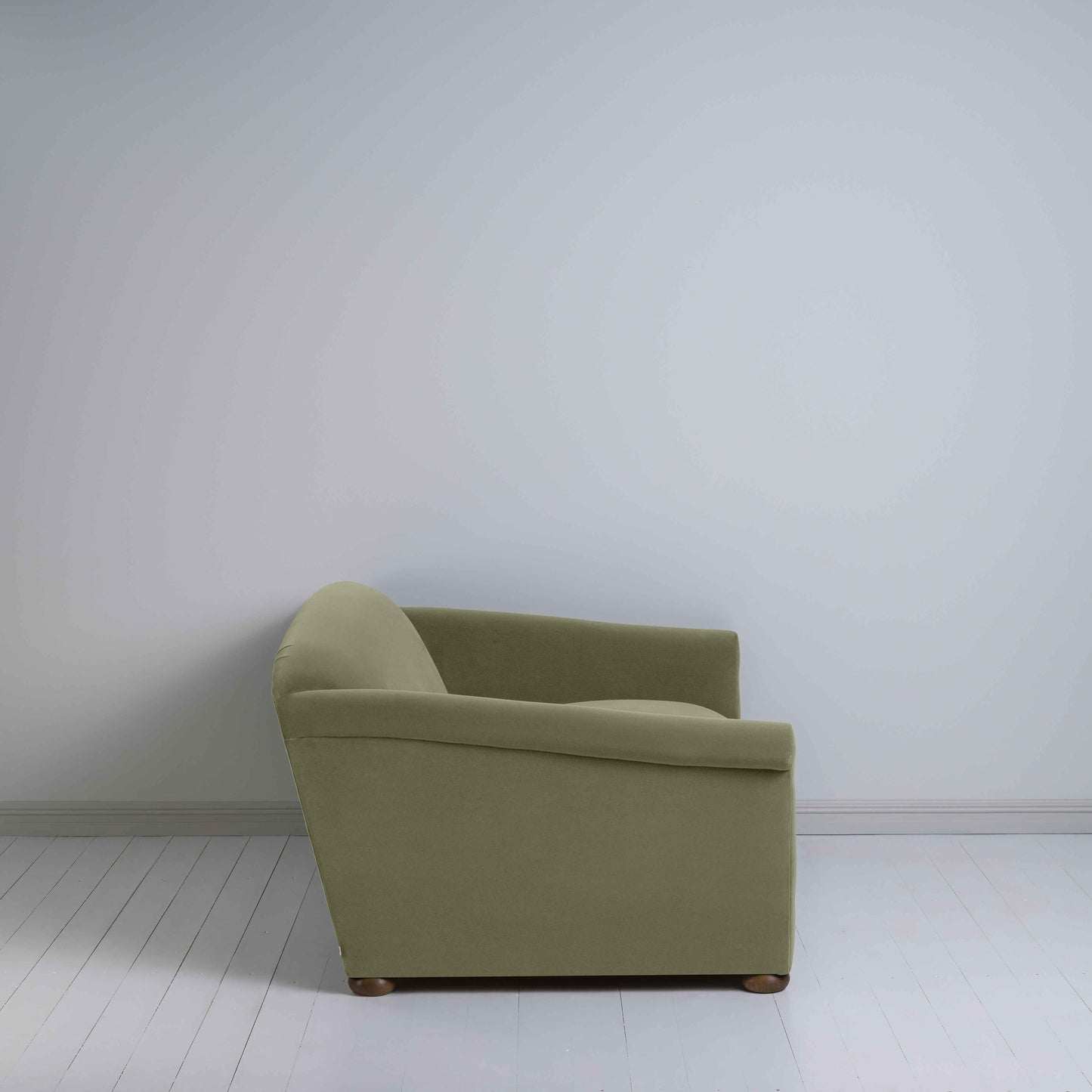 More the Merrier 2 Seater Sofa in Intelligent Velvet Green Tea