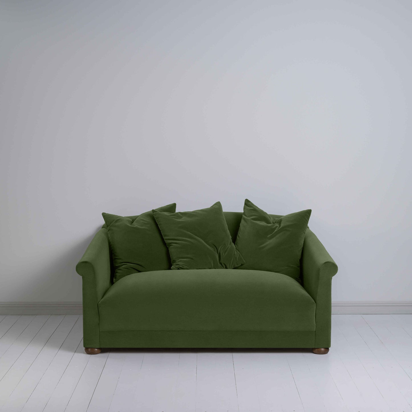 More the Merrier 2 Seater Sofa in Intelligent Velvet Juniper