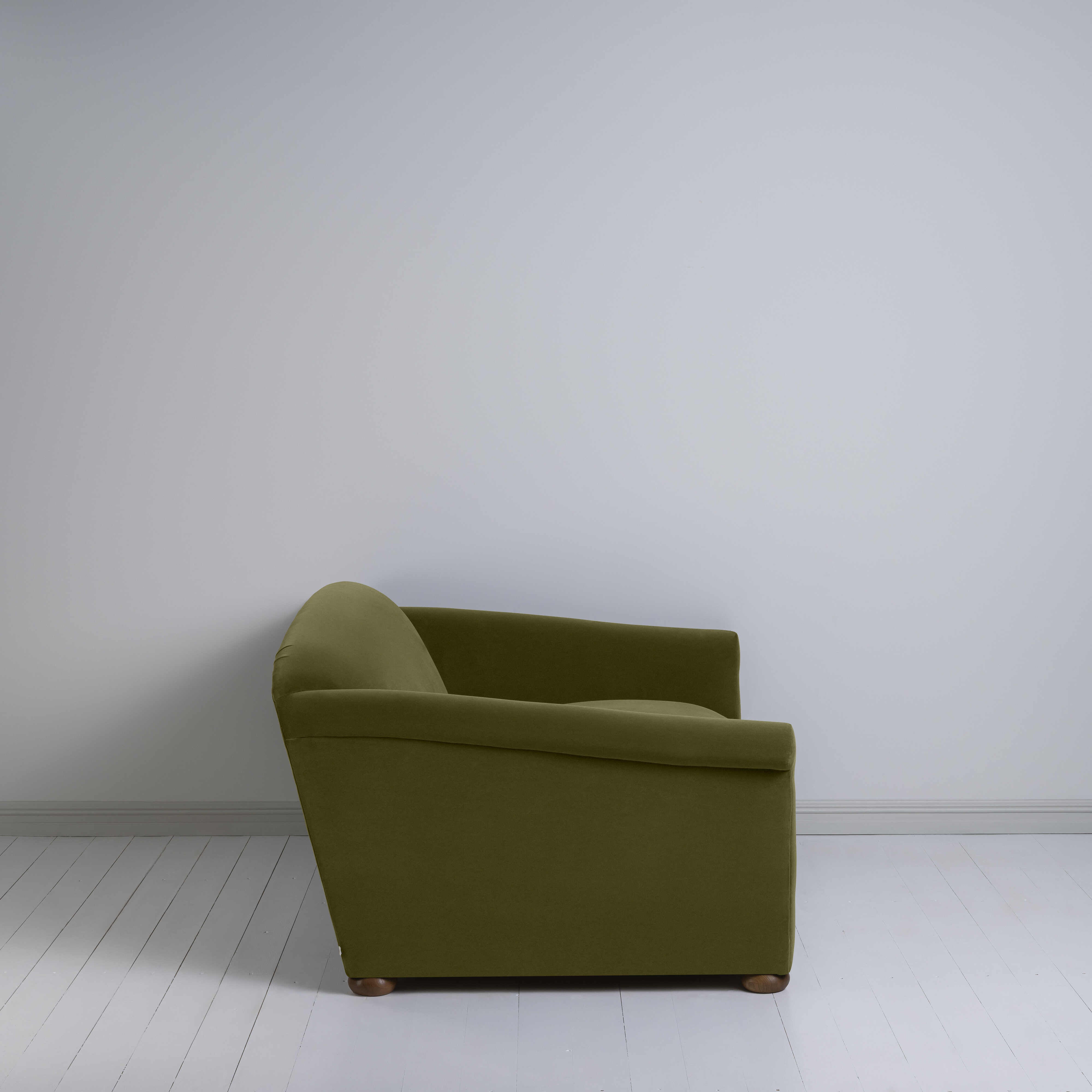  More the Merrier 2 Seater Sofa in Intelligent Velvet Lawn 