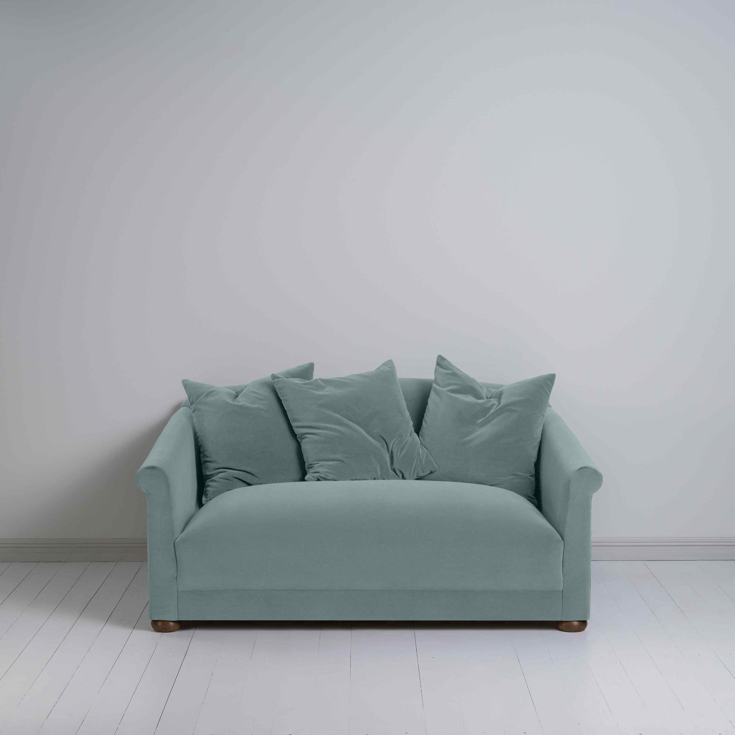 More the Merrier 2 Seater Sofa in Intelligent Velvet Mineral