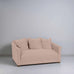 image of More the Merrier 2 Seater Sofa in Laidback Linen Dusky Pink