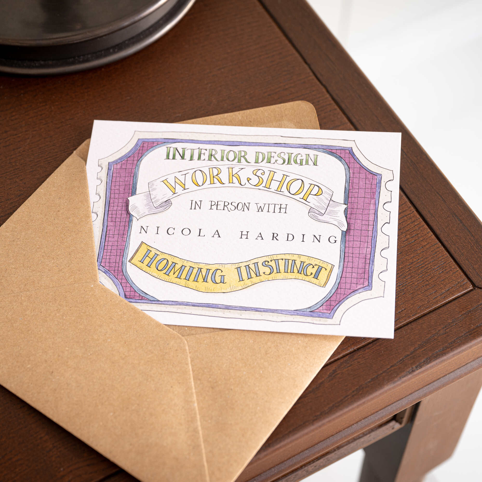 Homing Instinct Course Gift Voucher 2024 with envelop