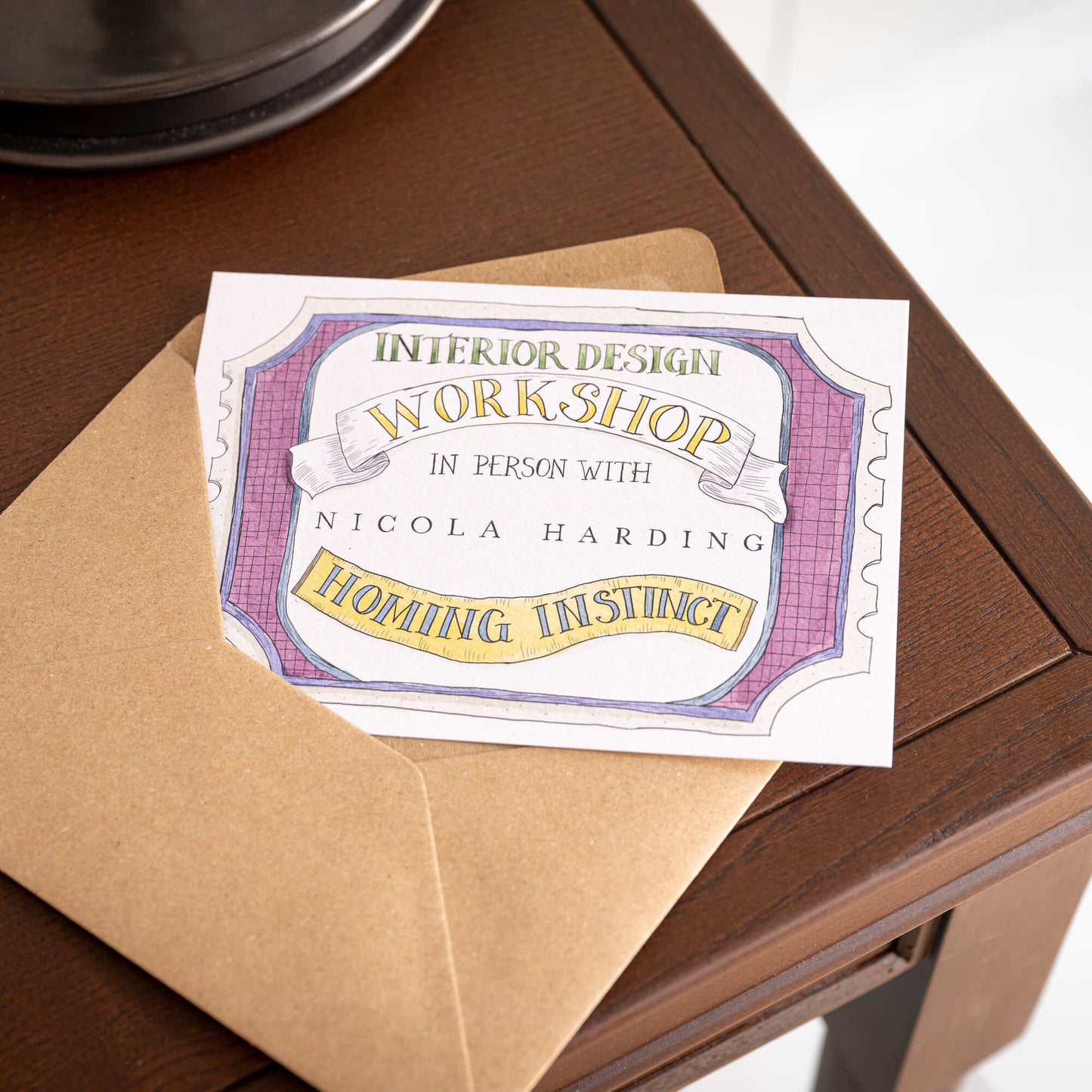 Homing Instinct Course Gift Voucher 2024 with envelop