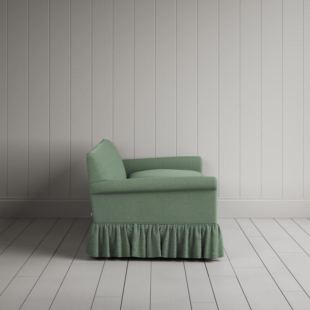 Curtain Call 3 Seater Sofa in Laidback Linen Moss