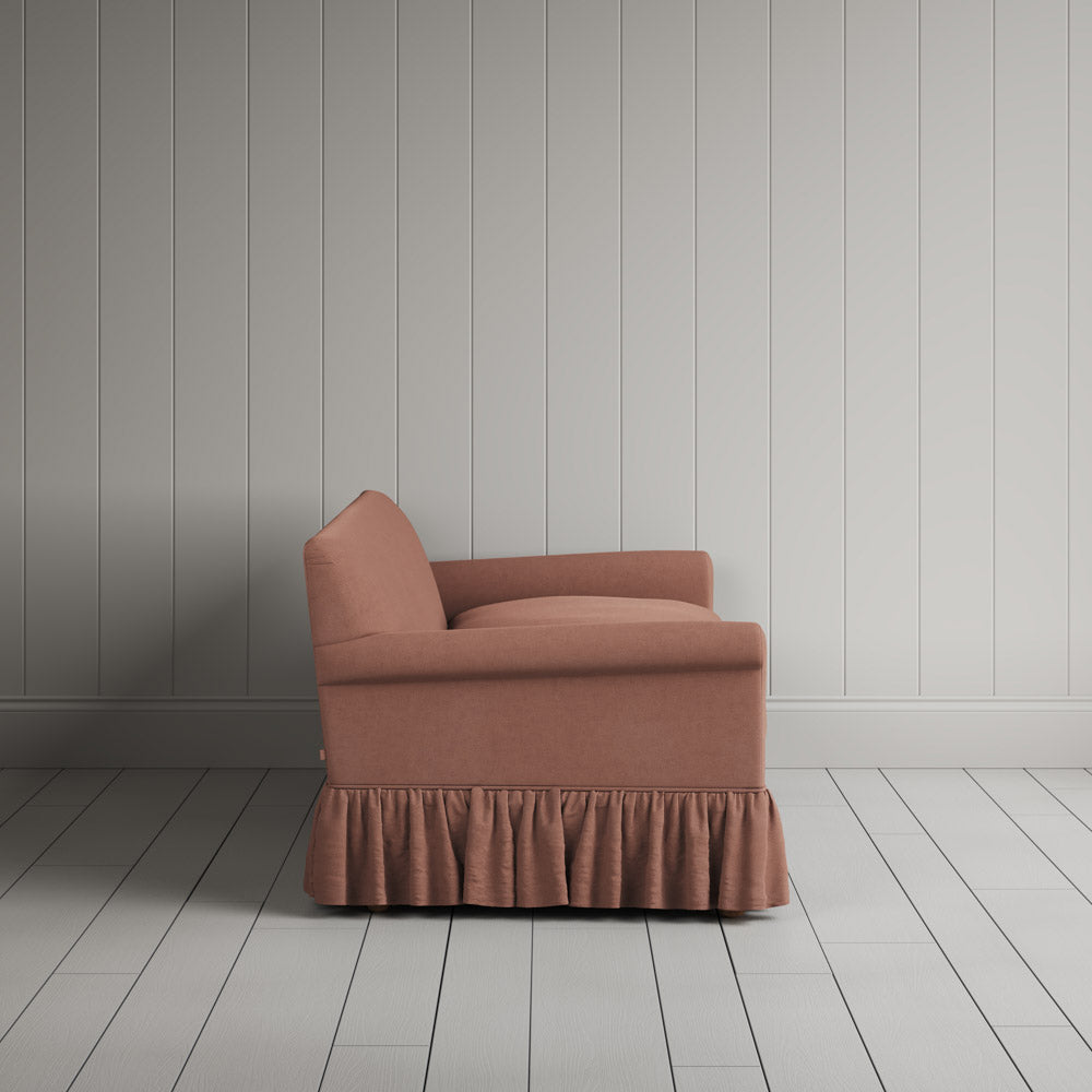 Curtain Call 3 Seater Sofa in Laidback Linen Roseberry