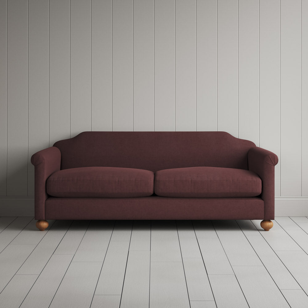 Dolittle 3 Seater Sofa in Laidback Linen Damson
