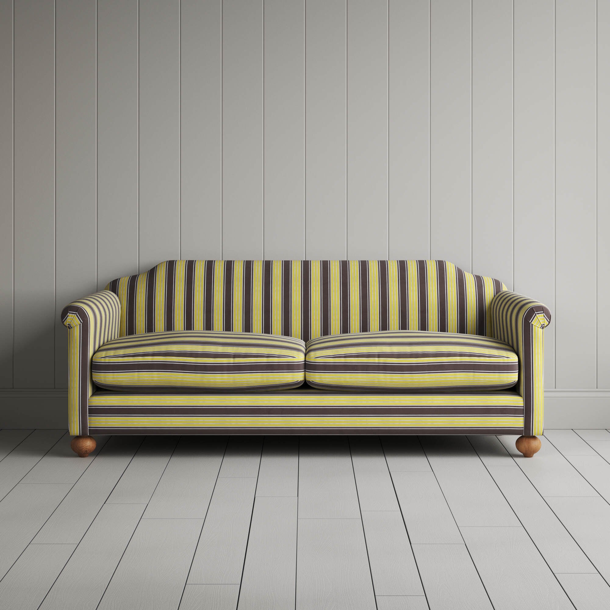 Dolittle 3 Seater Sofa in Regatta Cotton, Custard