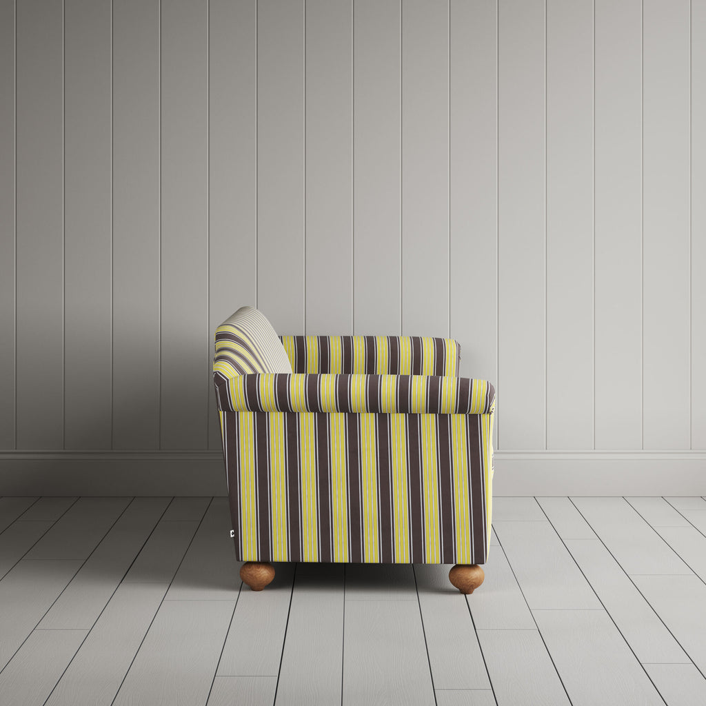 Dolittle 3 Seater Sofa in Regatta Cotton, Custard