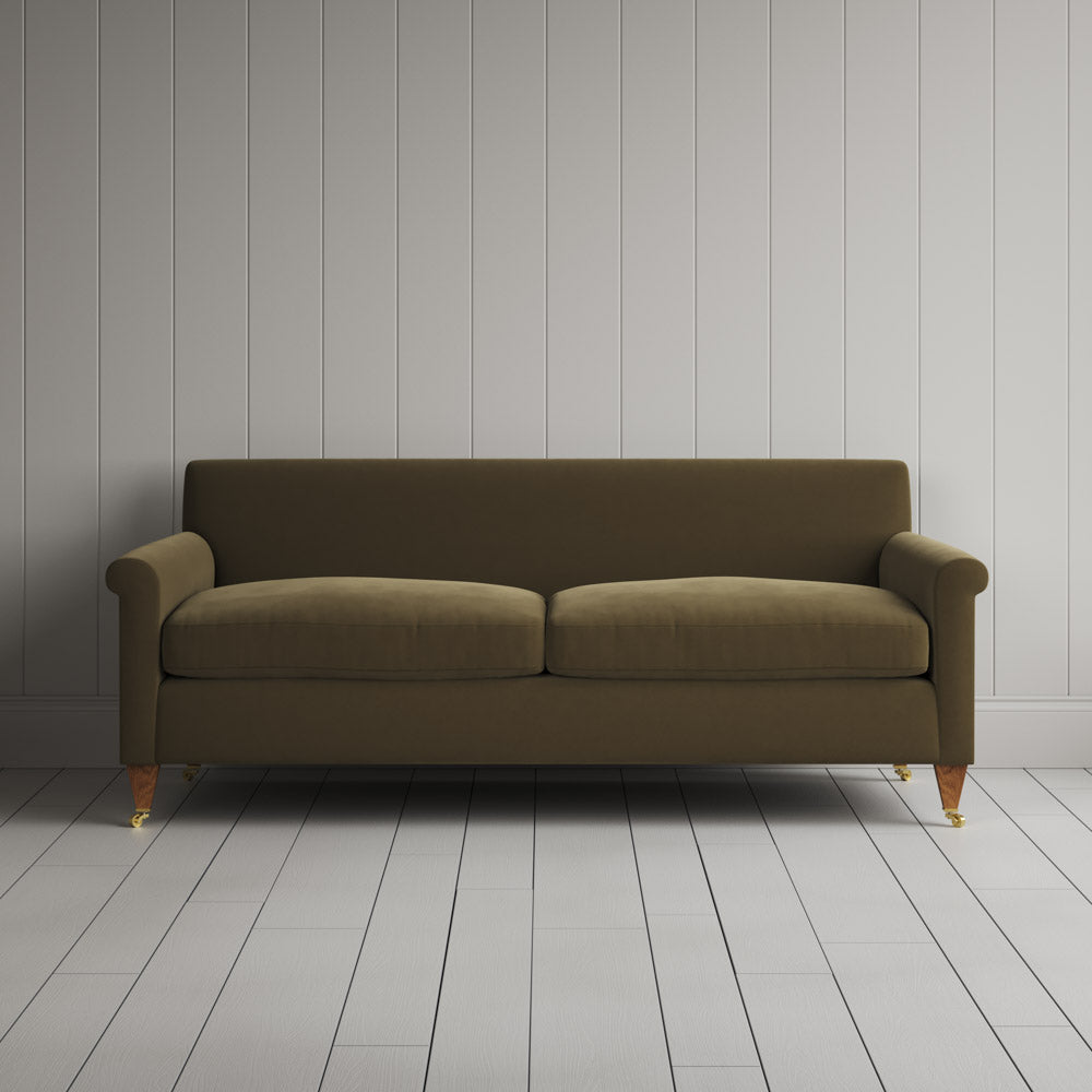 Idler 3 Seater Sofa in Intelligent Velvet Sepia