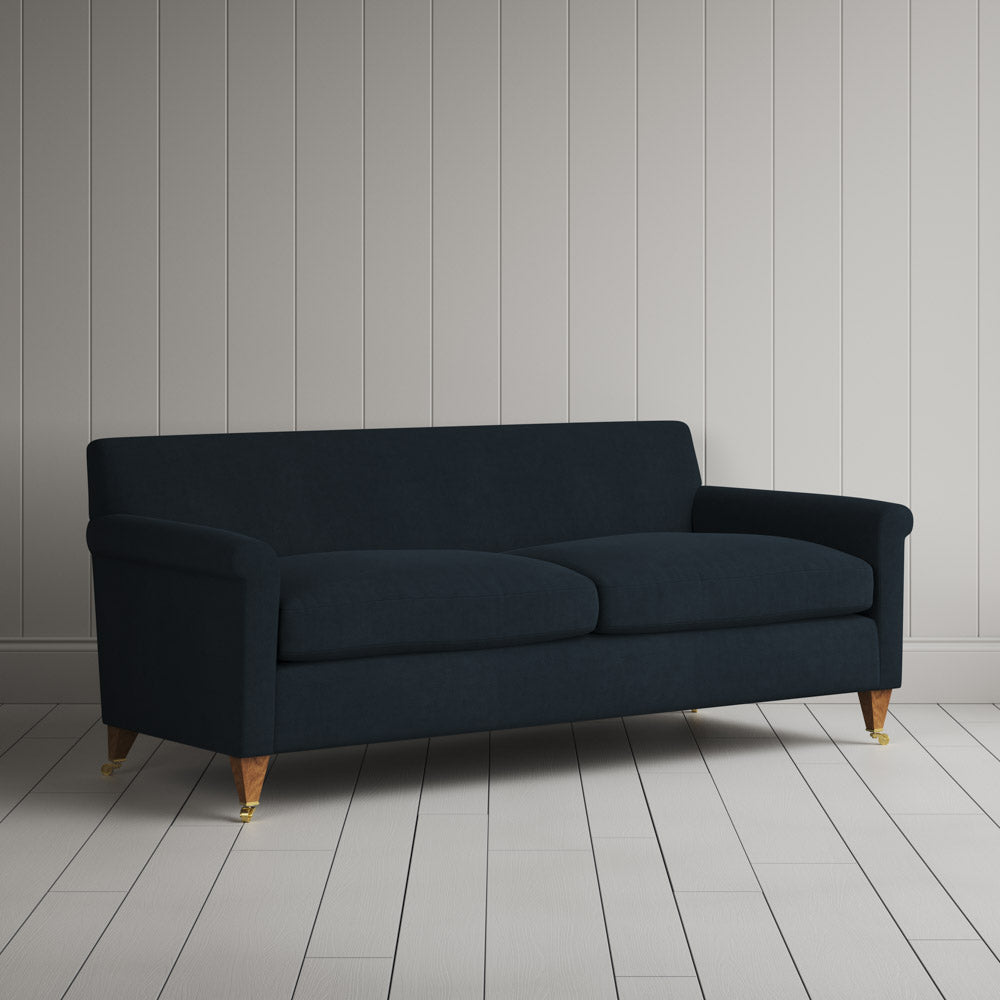 Idler 3 Seater Sofa in Laidback Linen Midnight