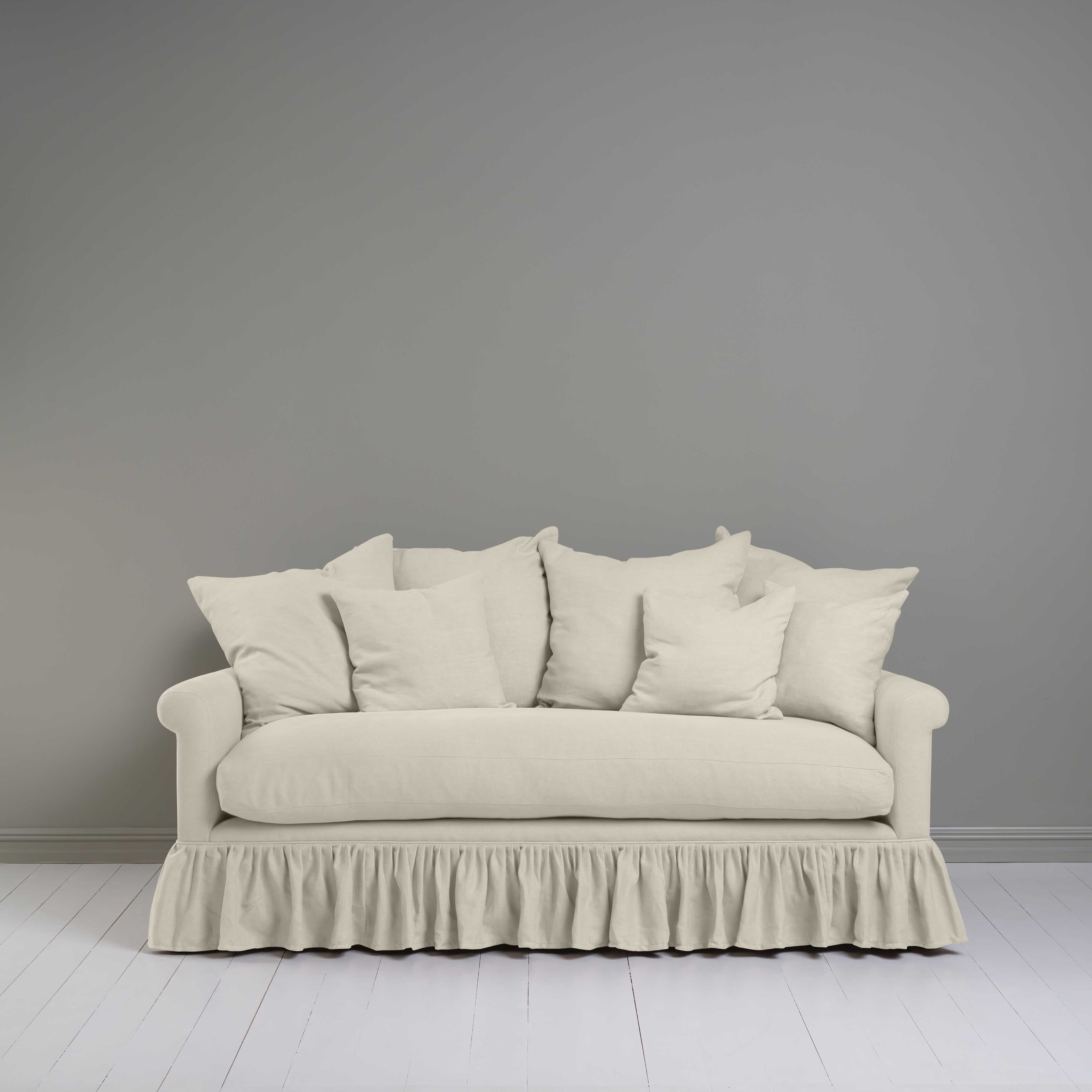 Curtain Call 3 Seater Sofa in Laidback Linen Dove 