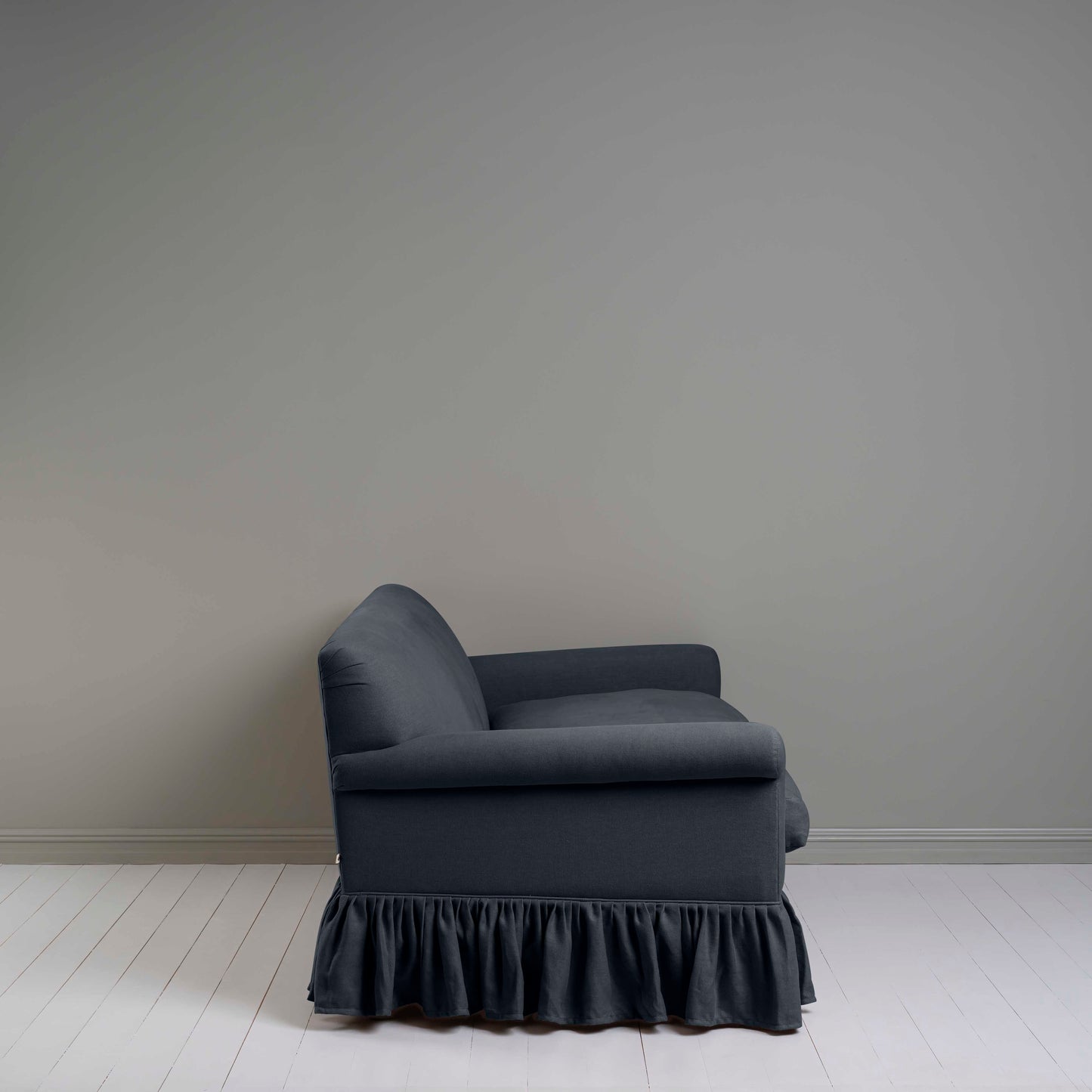 Curtain Call 3 Seater Sofa in Laidback Linen Midnight