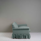 Curtain Call 3 Seater Sofa in Laidback Linen Mineral, Side View - Nicola Harding