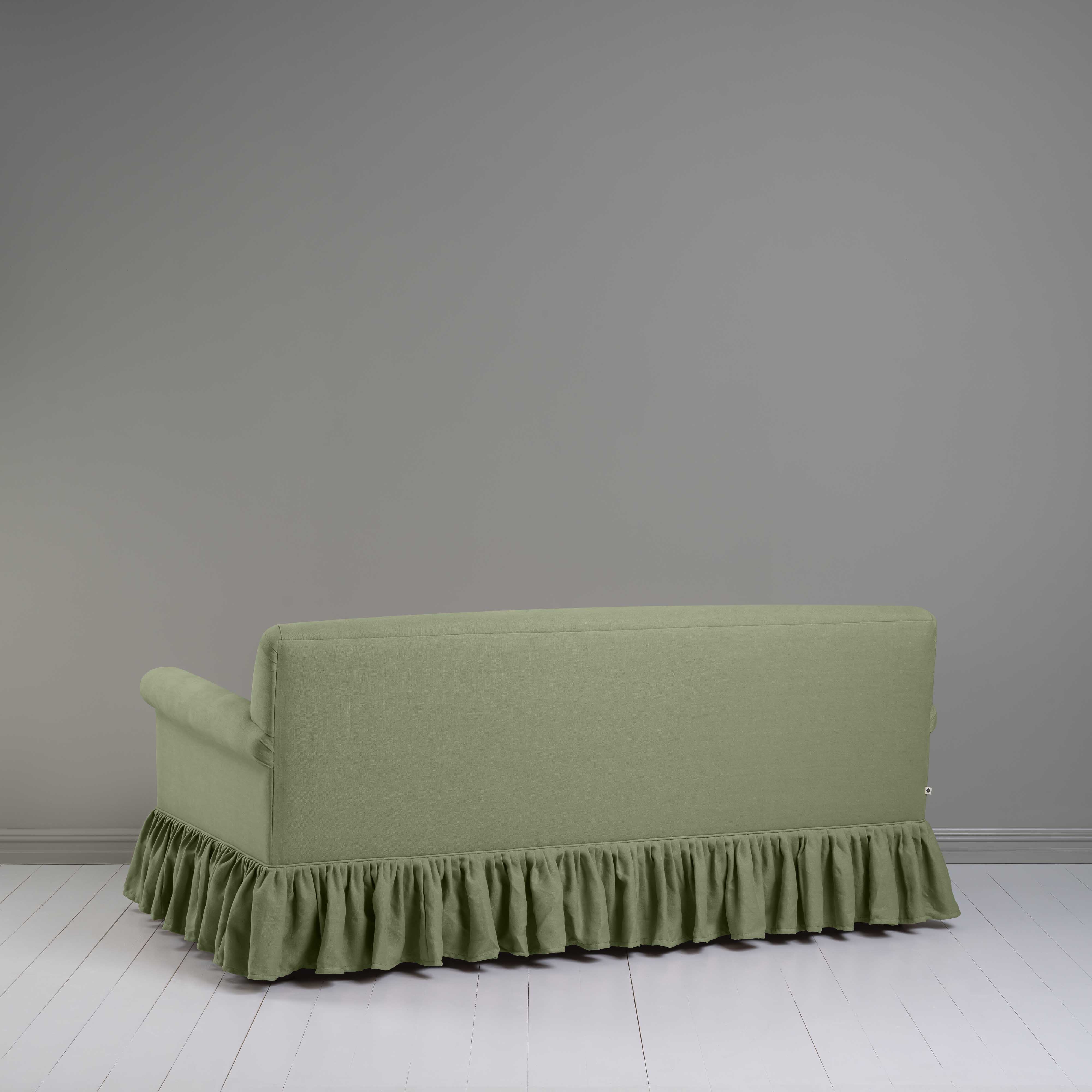  Curtain Call 3 Seater Sofa in Laidback Linen Moss 