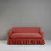 image of Curtain Call 3 Seater Sofa in Laidback Linen Rouge