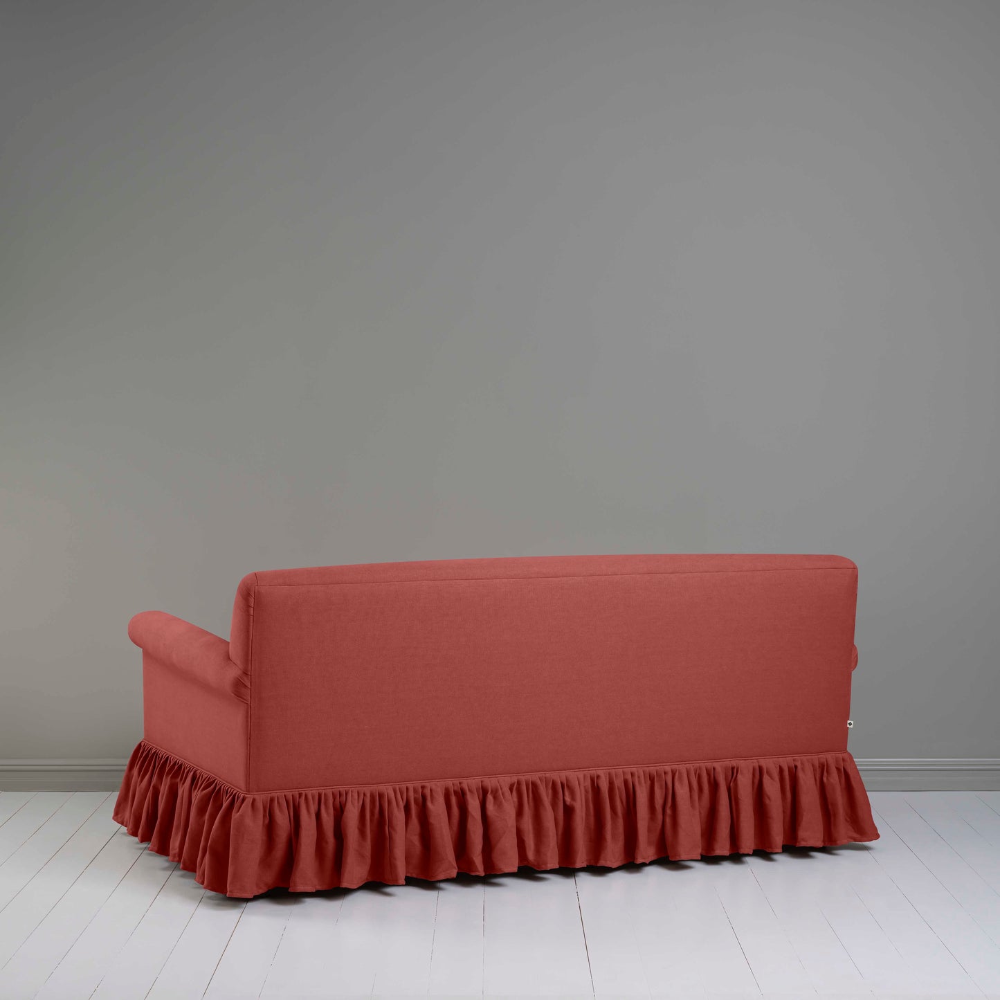 Curtain Call 3 Seater Sofa in Laidback Linen Rouge