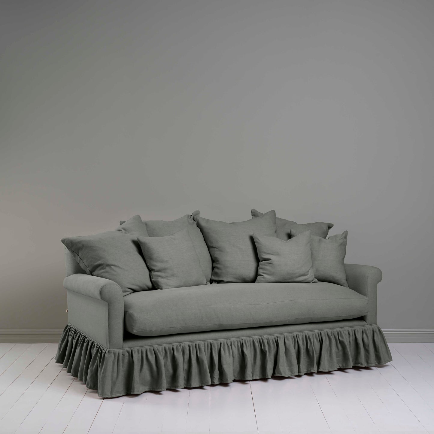 Curtain Call 3 Seater Sofa in Laidback Linen Shadow