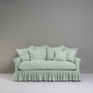 Curtain Call 3 Seater Sofa in Laidback Linen Sky, With NiX Special Matching Cushions - Nicola Harding