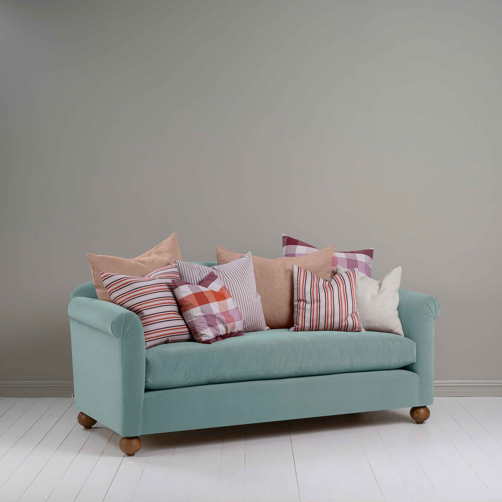 Dolittle 3 Seater Sofa in Intelligent Velvet Mineral, With 8 NiX Special Cushions - Nicola Harding