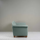 Dolittle 4 seater Sofa in Laidback Linen Mineral, Side View - Nicola Harding