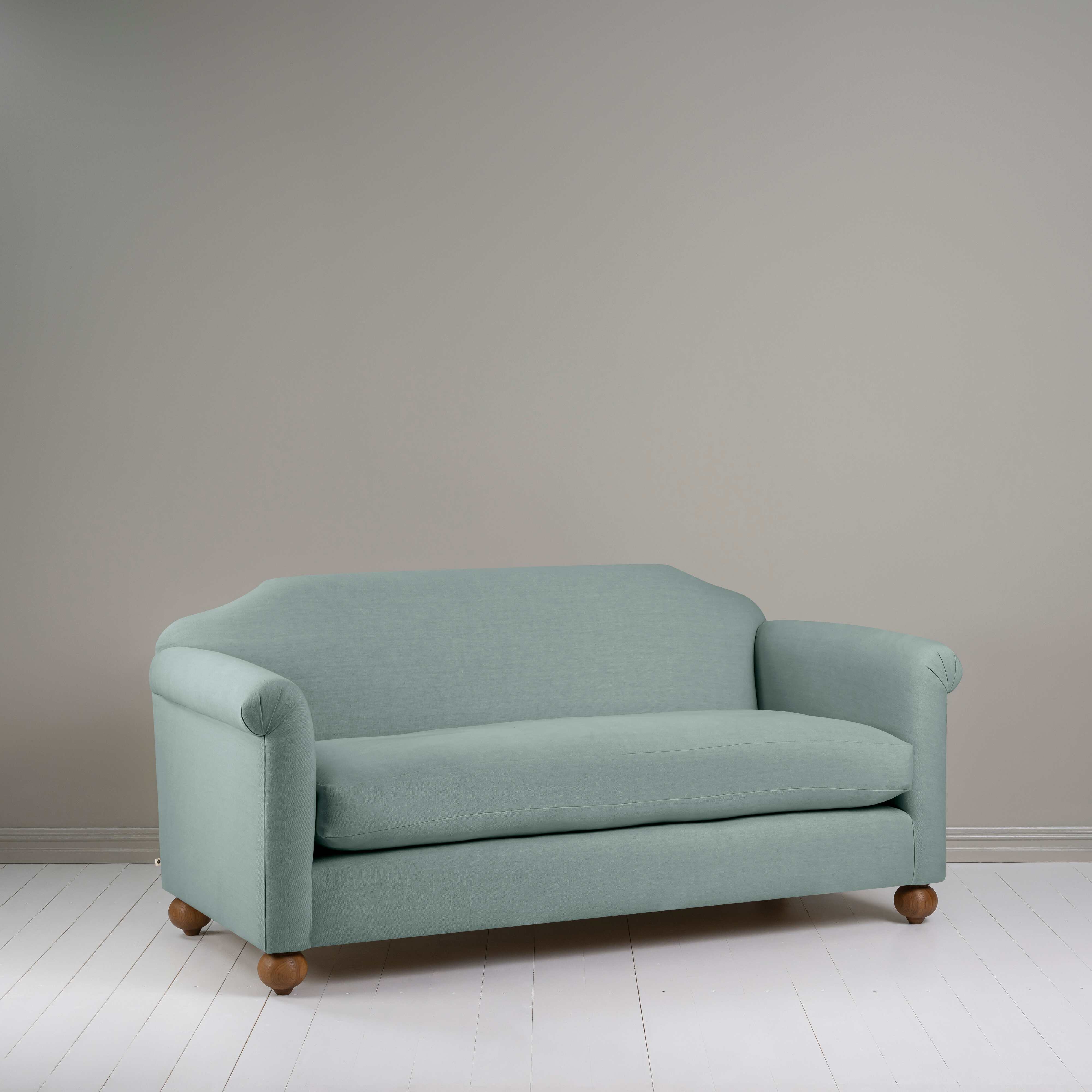 Dolittle 3 Seater Sofa in Laidback Linen Mineral - Nicola Harding