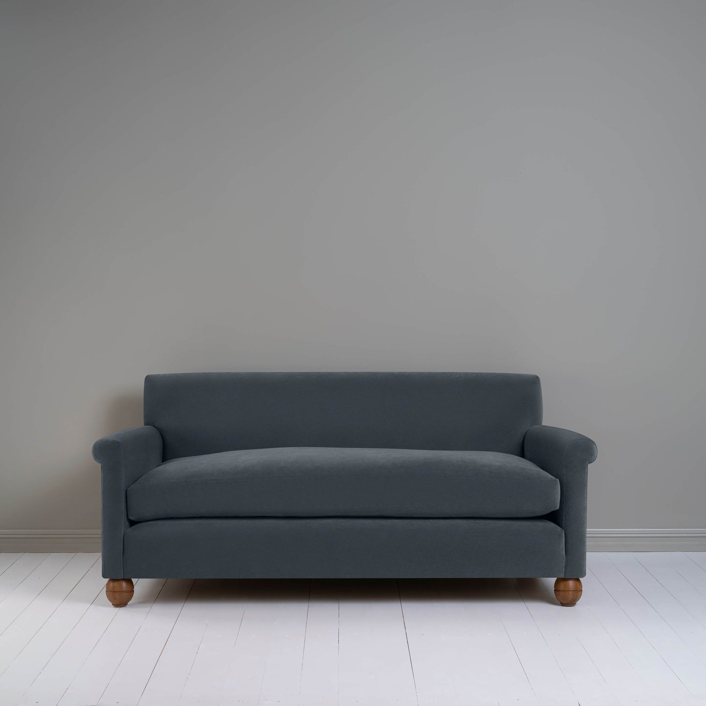 Idler 3 Seater Sofa in Intelligent Velvet Mercury