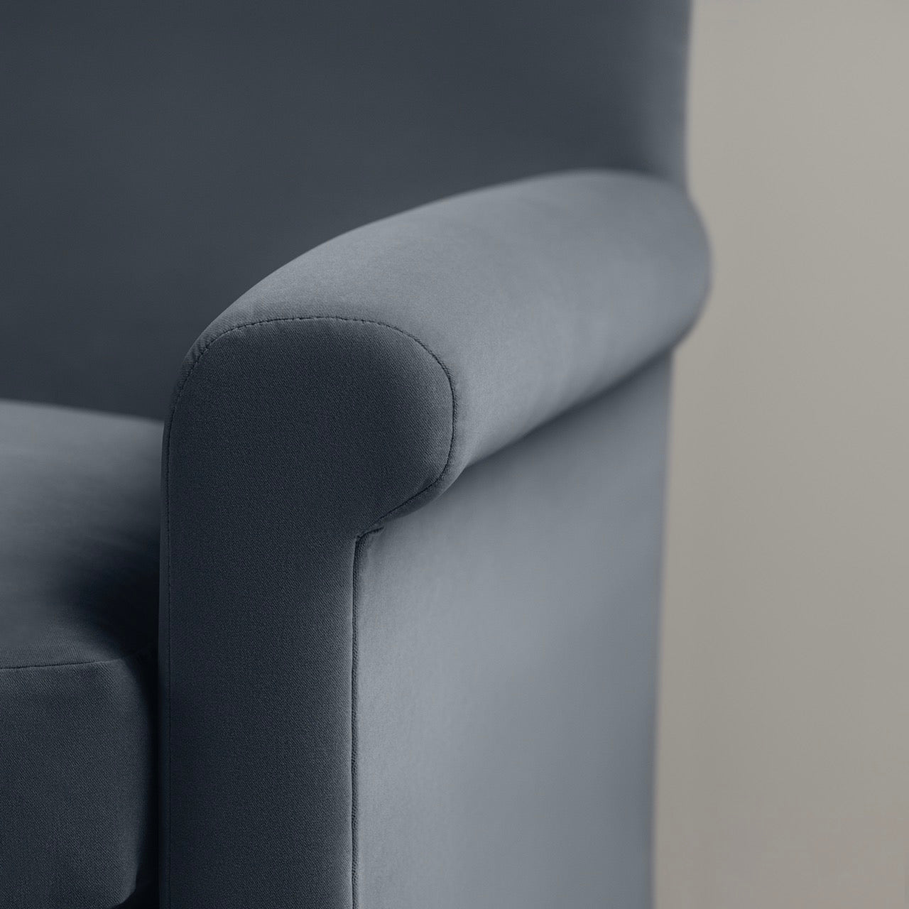  Idler 3 Seater Sofa in Intelligent Velvet Mercury 