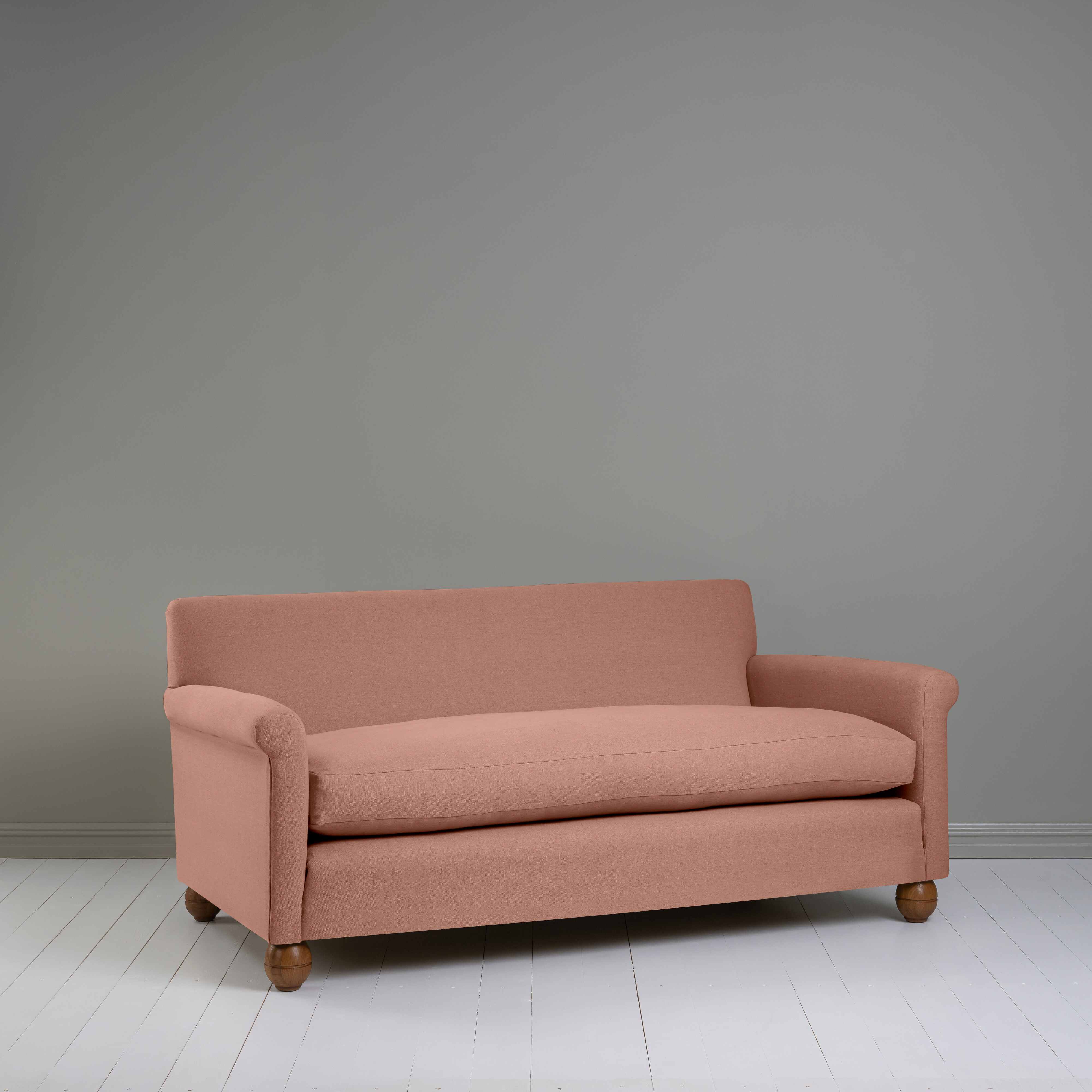  Idler 3 Seater Sofa in Laidback Linen Roseberry 