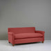 image of Idler 3 Seater Sofa in Laidback Linen Rouge